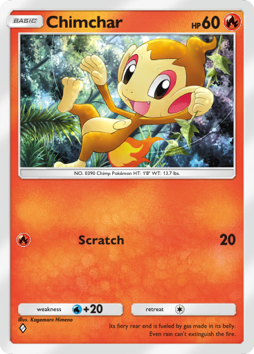 Chimchar - A2 #027 [C]