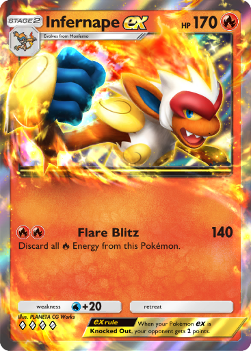 Infernape ex - A2 #029 [RR]