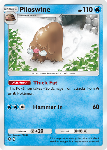 Piloswine - A2 #032 [U]