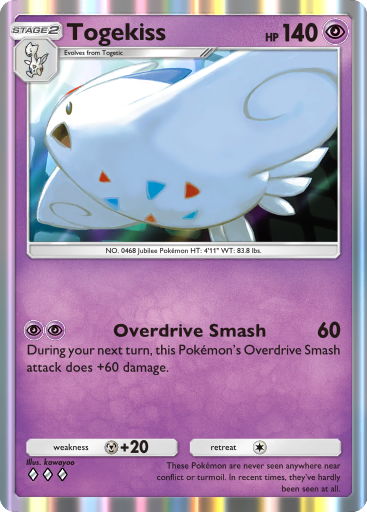 Togekiss - Space-Time Smackdown #065 [R]