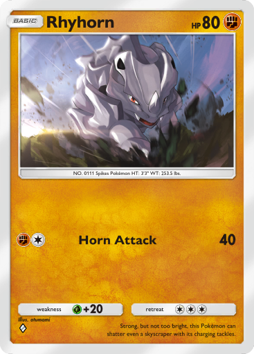 Rhyhorn - A2 #080 [C]