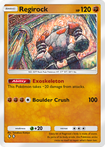 Regirock - A2 #087 [U]