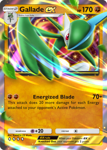 Gallade ex - A2 #095 [RR]