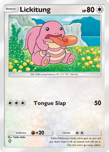 Lickitung - A2 #124 [C]