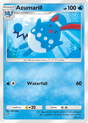 Azumarill - Triumphant Light #015 [C]