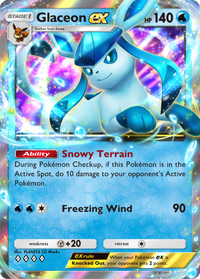 Glaceon ex - Triumphant Light