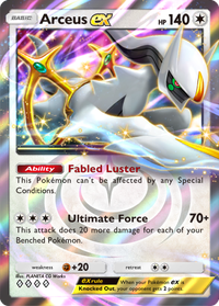 Arceus ex - Triumphant Light