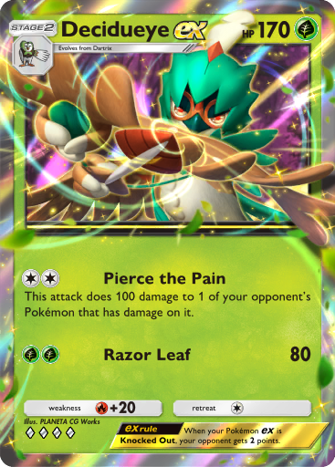 Decidueye ex - Celestial Guardians #012 [RR]