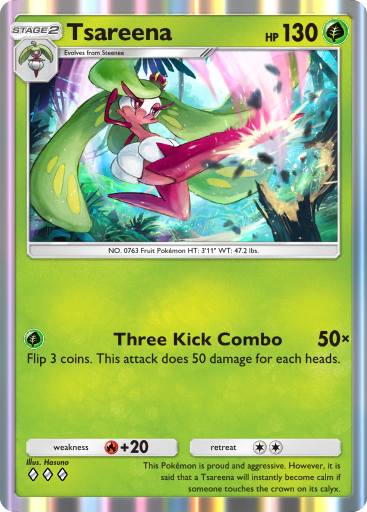 Tsareena - Celestial Guardians #020 [R]