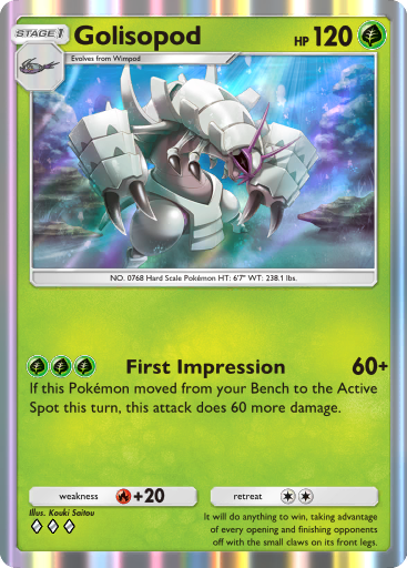 Golisopod - Celestial Guardians #022 [R]