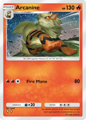 Arcanine - Celestial Guardians #026 [U]