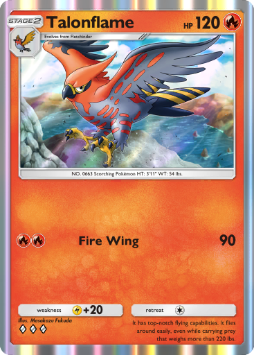 Talonflame - Celestial Guardians #029 [R]