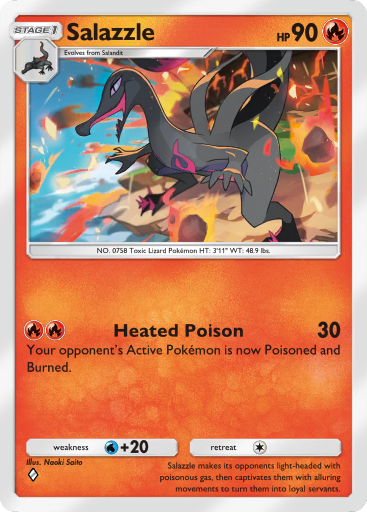 Salazzle - Celestial Guardians #036 [C]