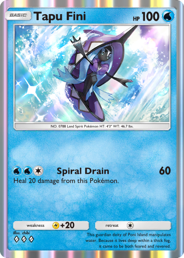 Tapu Fini - Celestial Guardians #056 [R]