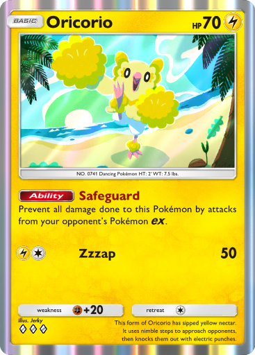 Oricorio - Celestial Guardians #066 [R]
