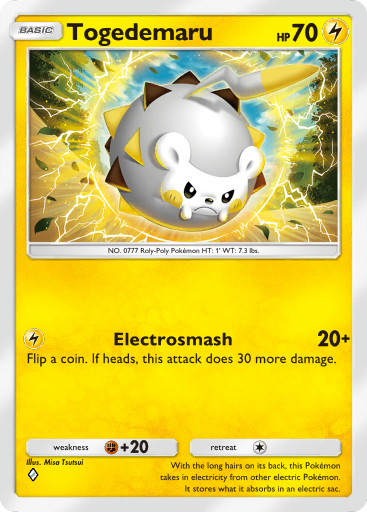 Togedemaru - Celestial Guardians #067 [C]