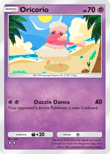 Oricorio - Celestial Guardians #076 [U]
