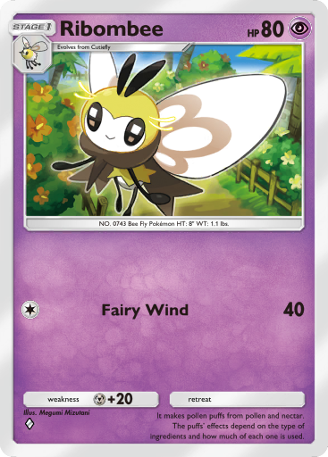 Ribombee - Celestial Guardians #079 [C]