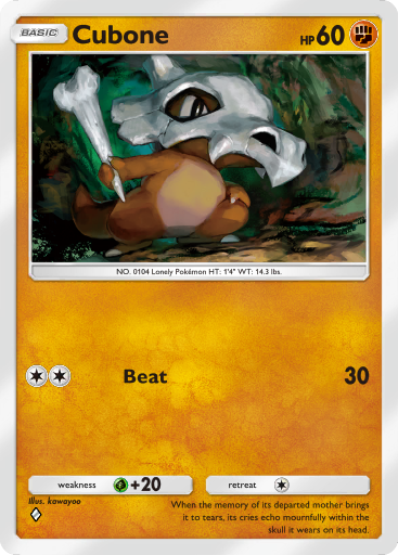 Cubone - Celestial Guardians #089 [C]