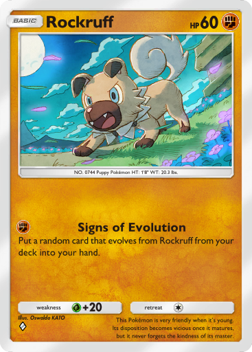 Rockruff - Celestial Guardians #098 [C]