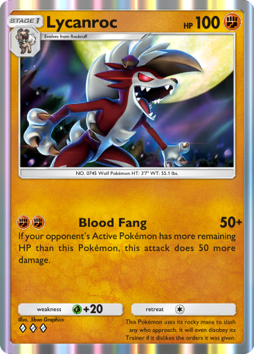 Lycanroc - Celestial Guardians #101 [R]