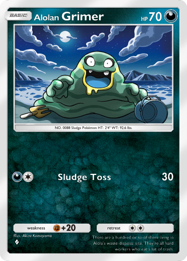 [Text:AdditionalName v="ADDITIONAL_NAME_Alora" type="region" ][Text:Char v="FOUR-PER-EM-SPACE" ]Grimer - Celestial Guardians #110 [C]