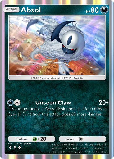 Absol - Celestial Guardians #112 [R]