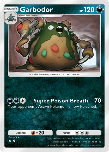 Garbodor - Celestial Guardians #114 [U]