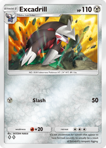 Excadrill - Celestial Guardians #119 [U]