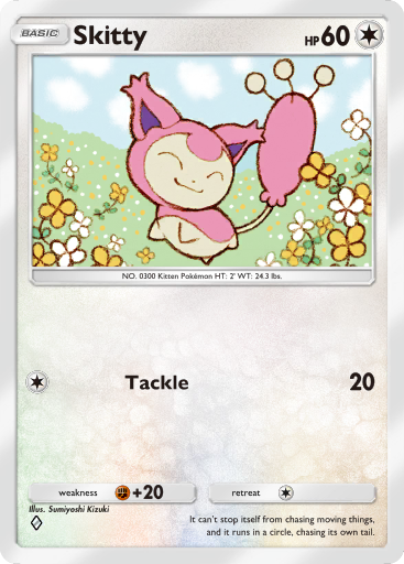 Skitty - Celestial Guardians #129 [C]