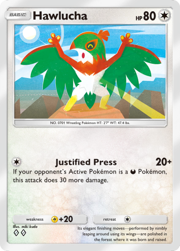 Hawlucha - Celestial Guardians #132 [U]