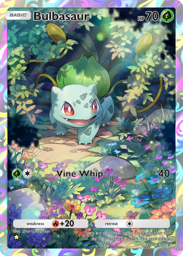 Bulbasaur - Genetic Apex #227 [AR]