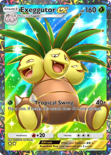 Exeggutor ex - Genetic Apex #252 [SR]