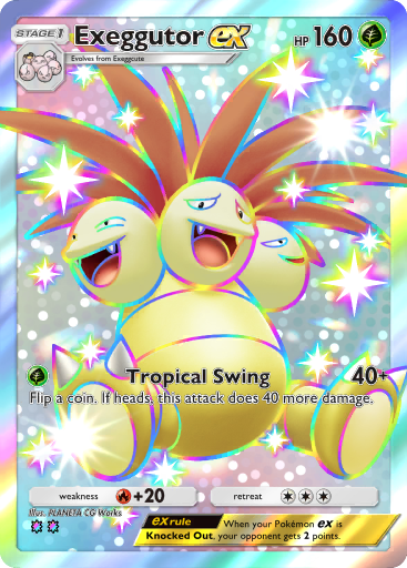 Exeggutor ex - Celestial Guardians #231 [SSR]