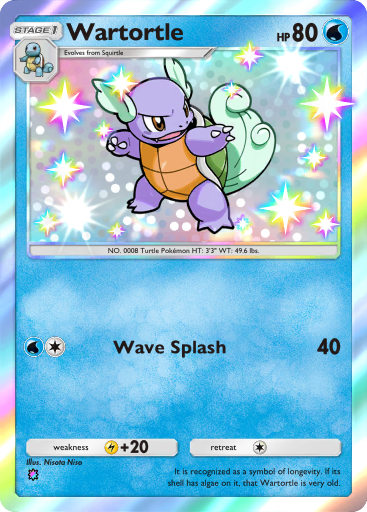 Wartortle - Celestial Guardians #216 [S]