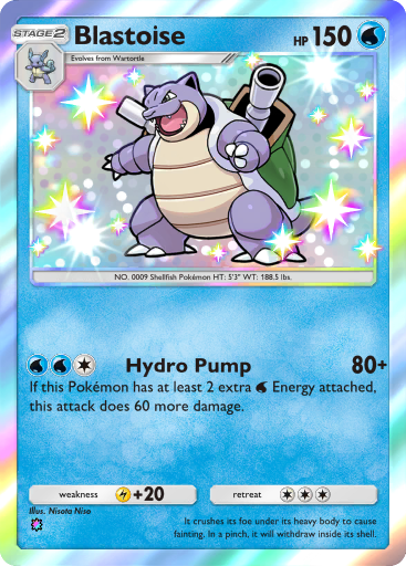 Blastoise - Celestial Guardians #217 [S]