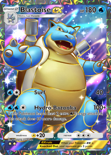 Blastoise ex - Genetic Apex #256 [SR]