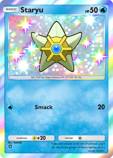 Staryu - Celestial Guardians #218 [S]