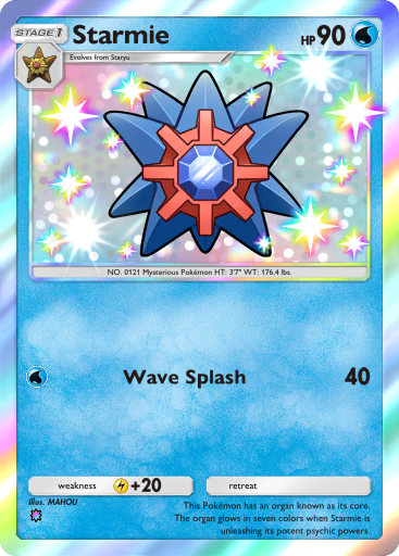 Starmie - Celestial Guardians #219 [S]