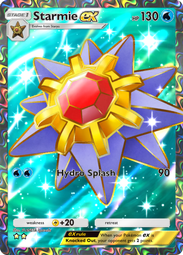 Starmie ex - Genetic Apex #257 [SR]