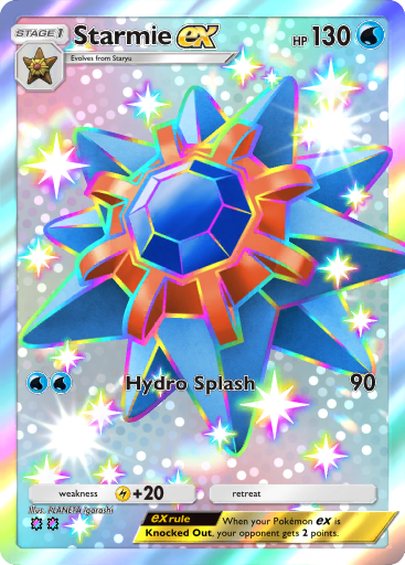 Starmie ex - Celestial Guardians #233 [SSR]
