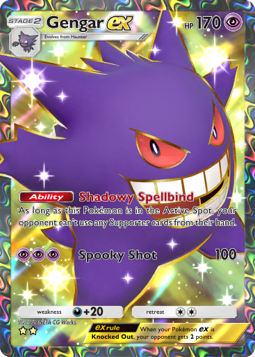 Gengar ex - Genetic Apex #261 [SR]