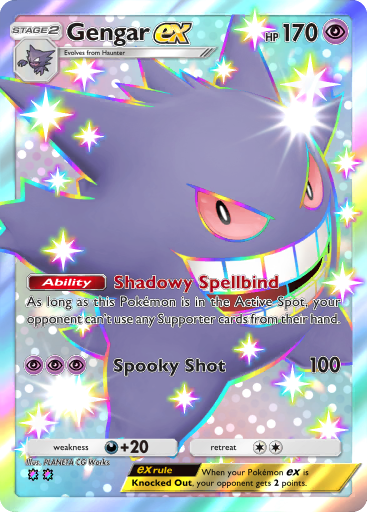 Gengar ex - Celestial Guardians #234 [SSR]