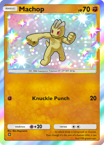 Machop - Celestial Guardians #223 [S]