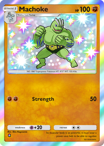 Machoke - Celestial Guardians #224 [S]