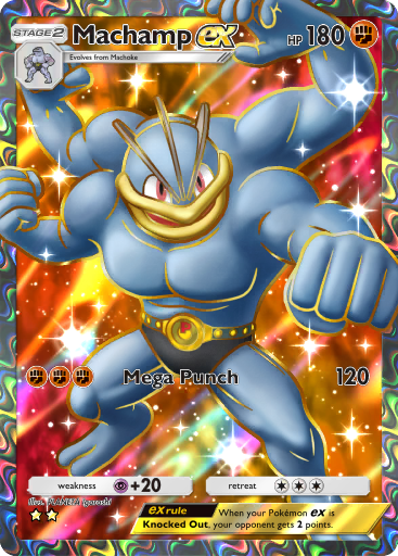 Machamp ex - Genetic Apex #263 [SR]