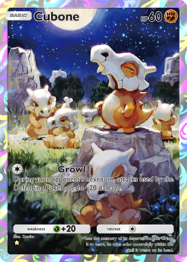 Cubone - Genetic Apex #239 [AR]