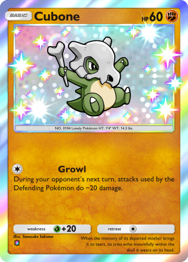 Cubone - Celestial Guardians #226 [S]