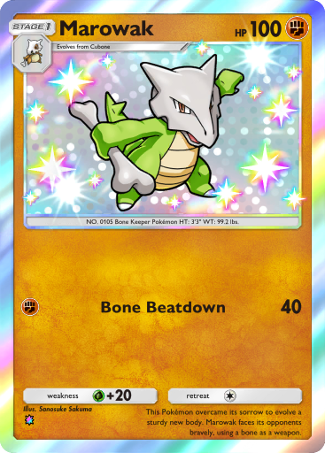 Marowak - Celestial Guardians #227 [S]