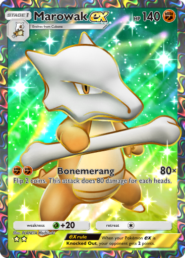 Marowak ex - Genetic Apex #264 [SR]